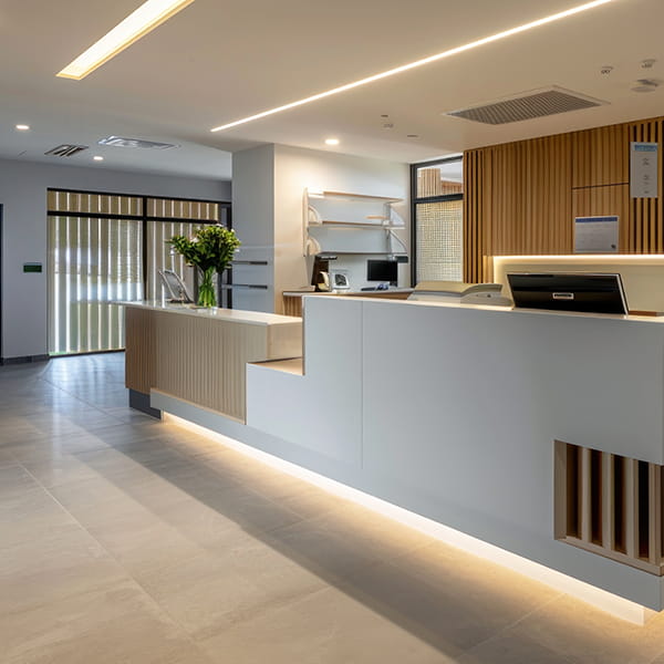 Commercial construction project by NJ building company