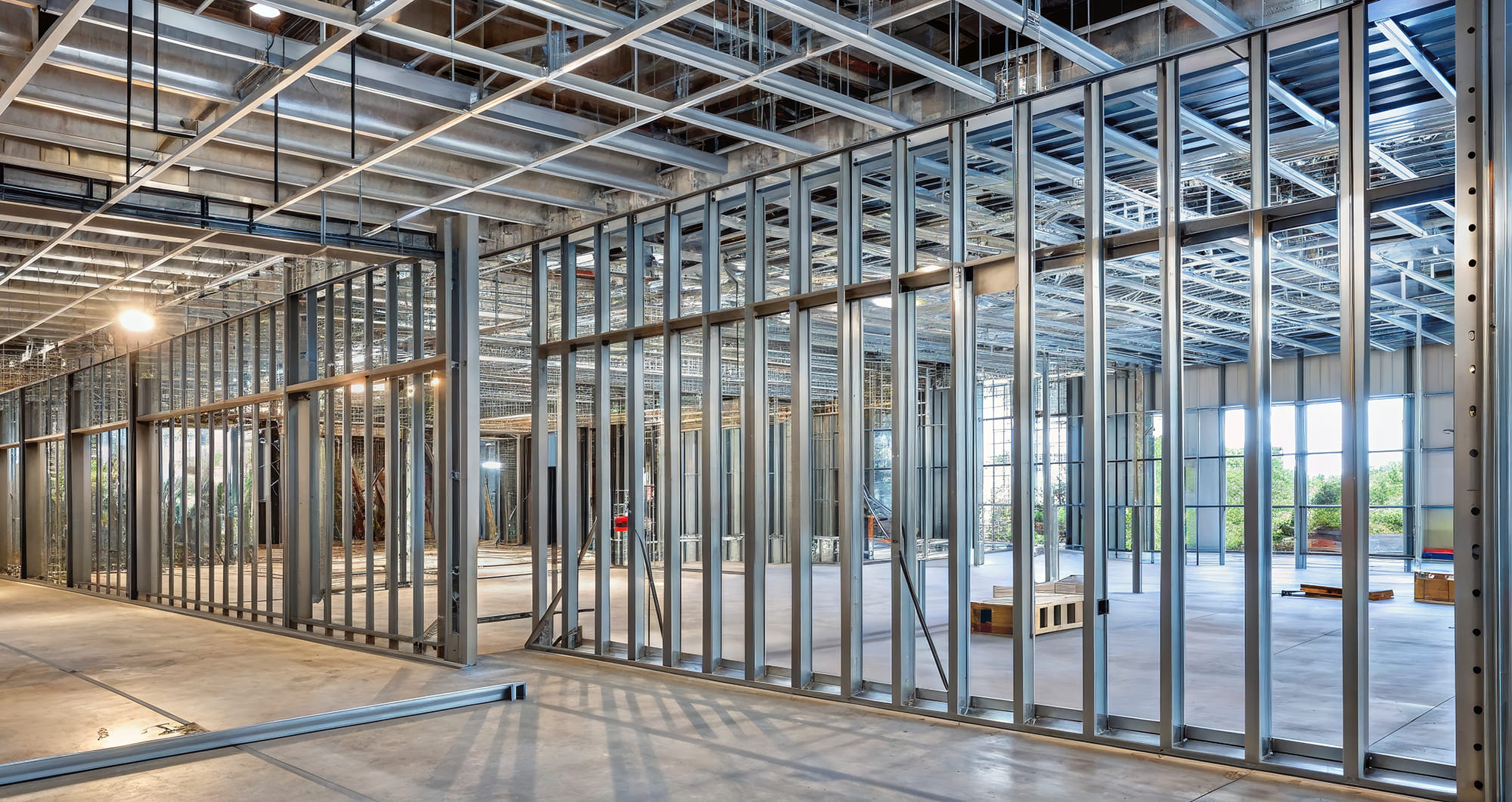 New Jersey commercial contractor completing office renovation project