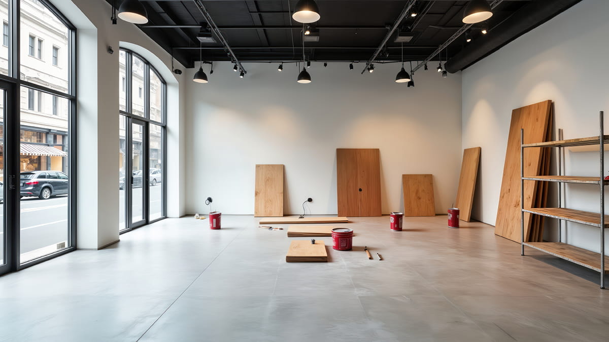 Office fit out and interior renovation by Summit commercial contractors