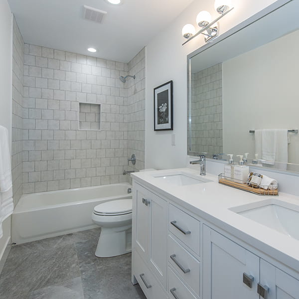 Completed residential renovation project in Northern NJ